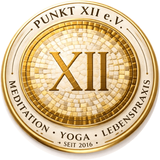 Siegel des Punkt XII e.V. – Meditation · Yoga · Lebenspraxis · seit 2016